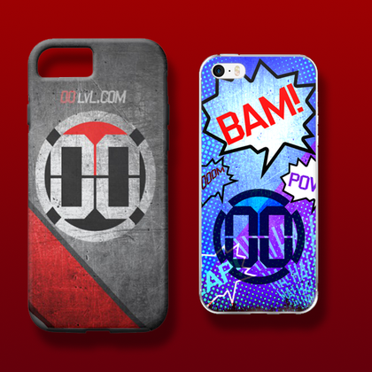 Protect your phone and sport some cool 00 LvL art at the same time. Get the right case for your phone to level up your cell phone game.