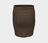 00 LvL Luxury Fitted Skirt - Gold