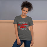 Stealing Views Tee - Red and Gray - 00LvL