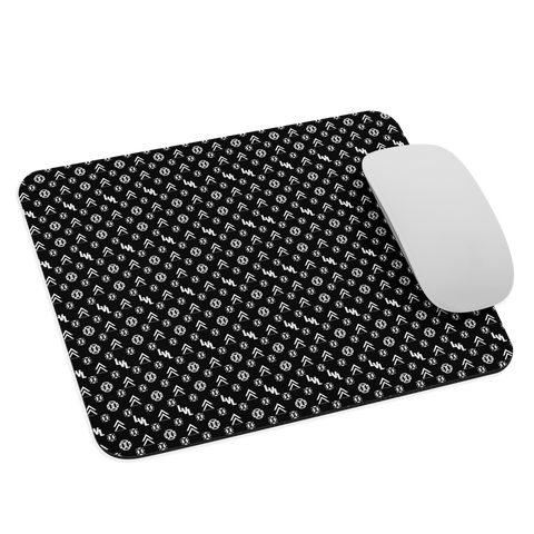 00 LvL Black Luxury Mouse Pad