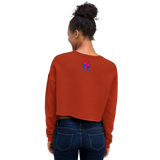 00 LvL Moon Drip Crop Sweatshirt